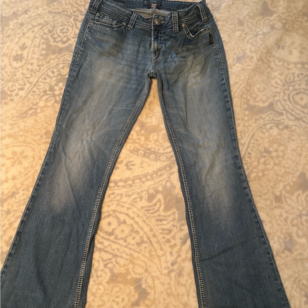 Silver Jeans Light Blue Flare Women's Jeans